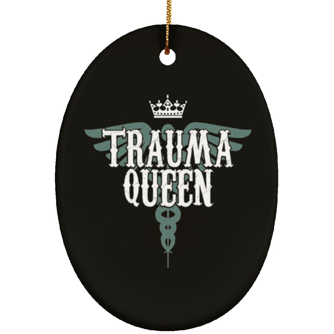 Nurse Gifts Trauma Queen Christmas Tree Decorantions Ornament - GoneBold.gift