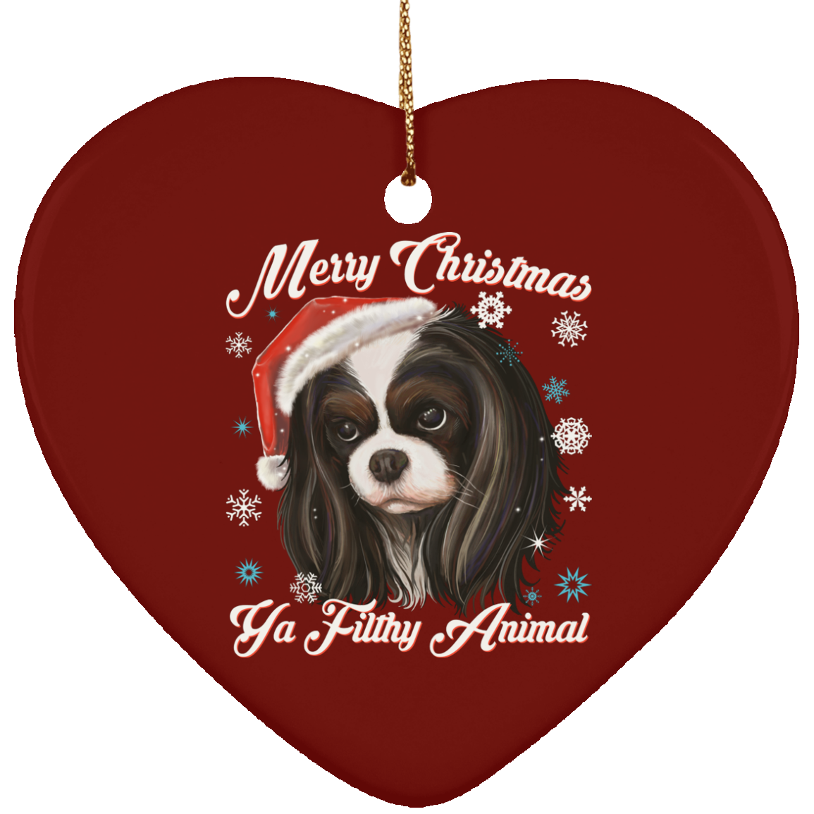 Christmas tree decorations - Cavalier King Charles Spaniel - GoneBold.gift
