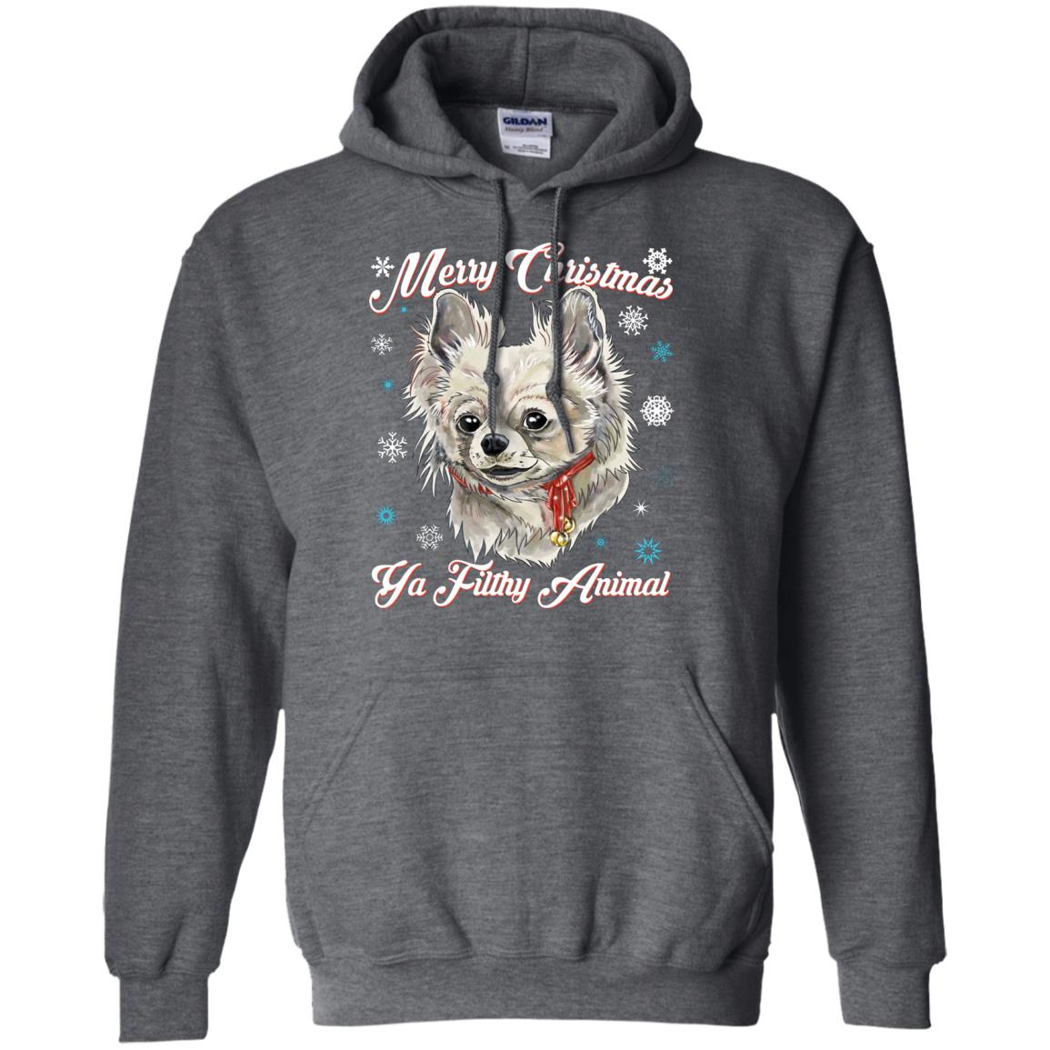 Christmas ugly Sweater Hoodie - Chihuahua Dog Christmas Gift Idea - GoneBold.gift