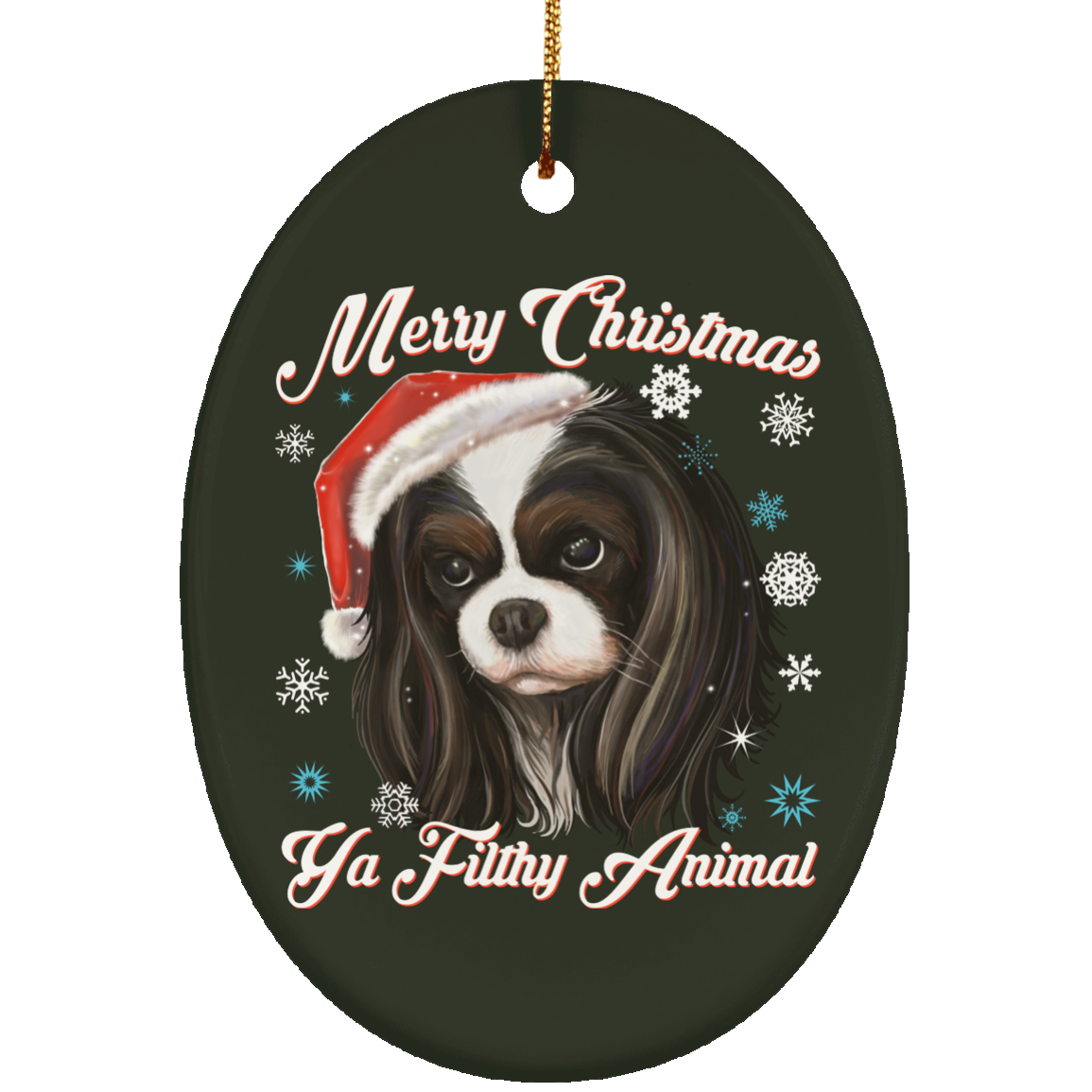 Christmas tree decorations - Cavalier King Charles Spaniel - GoneBold.gift