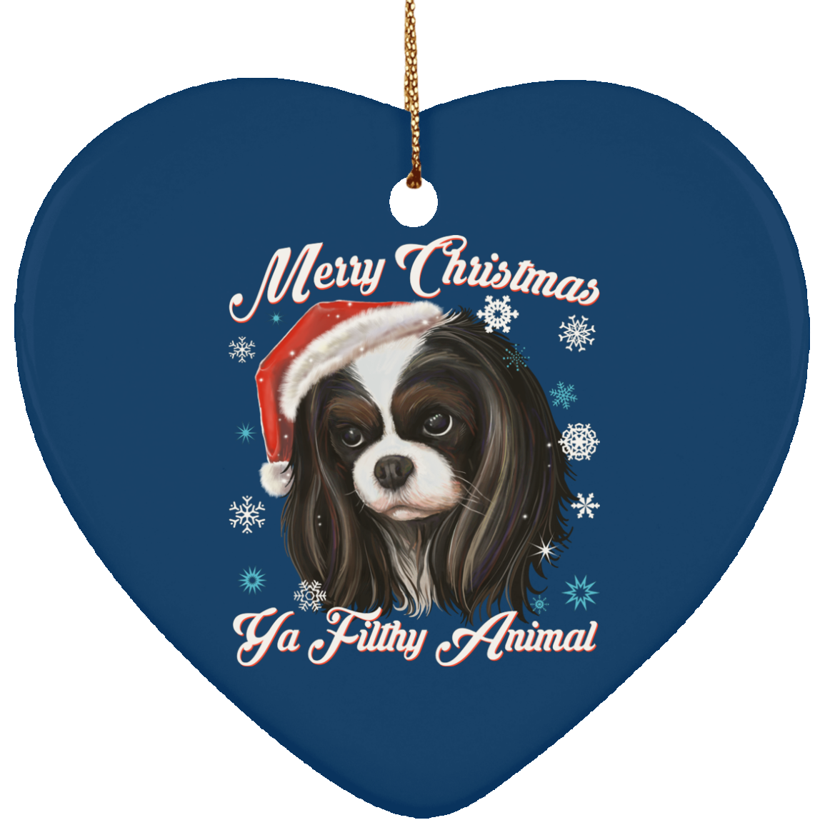 Christmas tree decorations - Cavalier King Charles Spaniel - GoneBold.gift