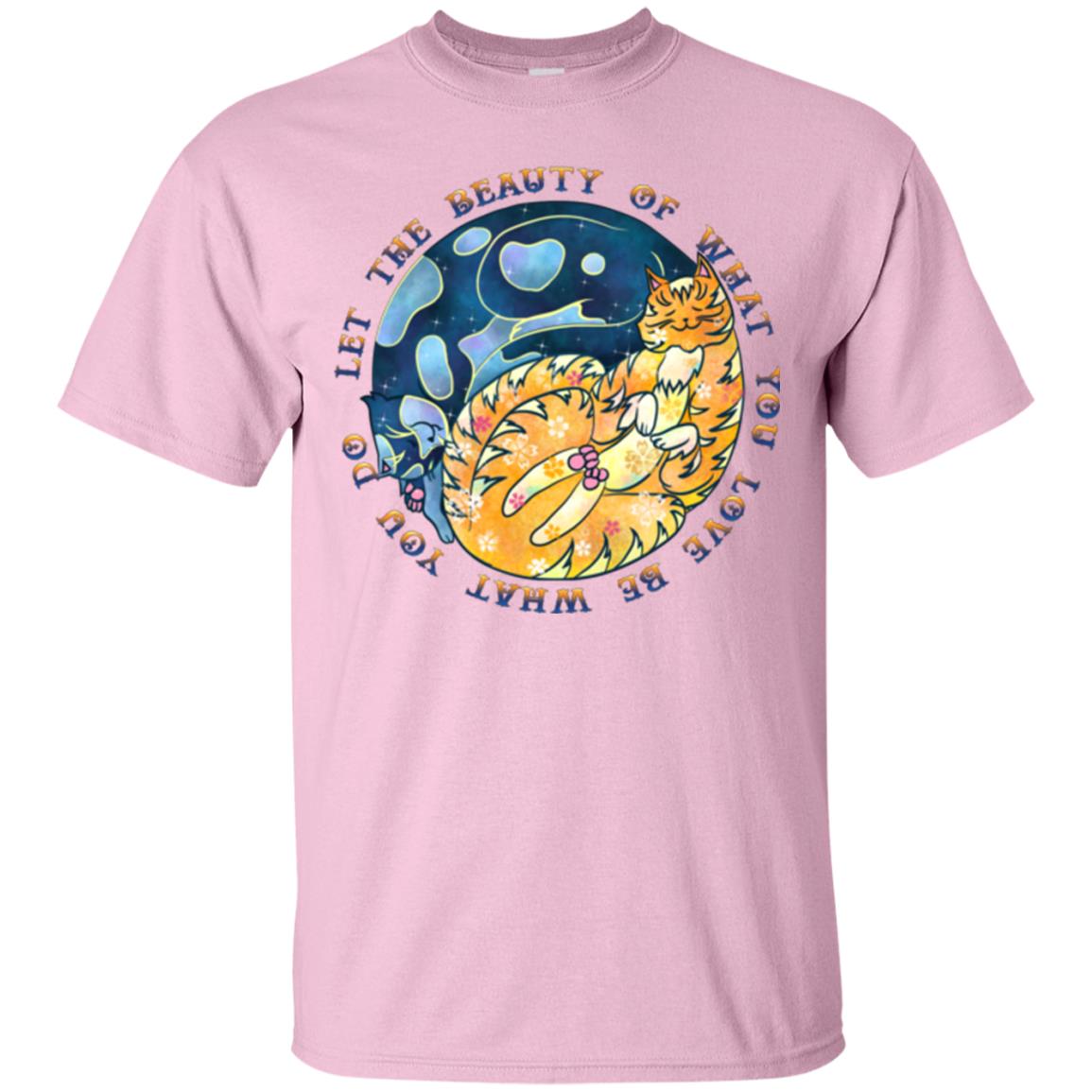 Cat Yin Yang Shirt Wisdom Quotes Unisex Tees - GoneBold.gift