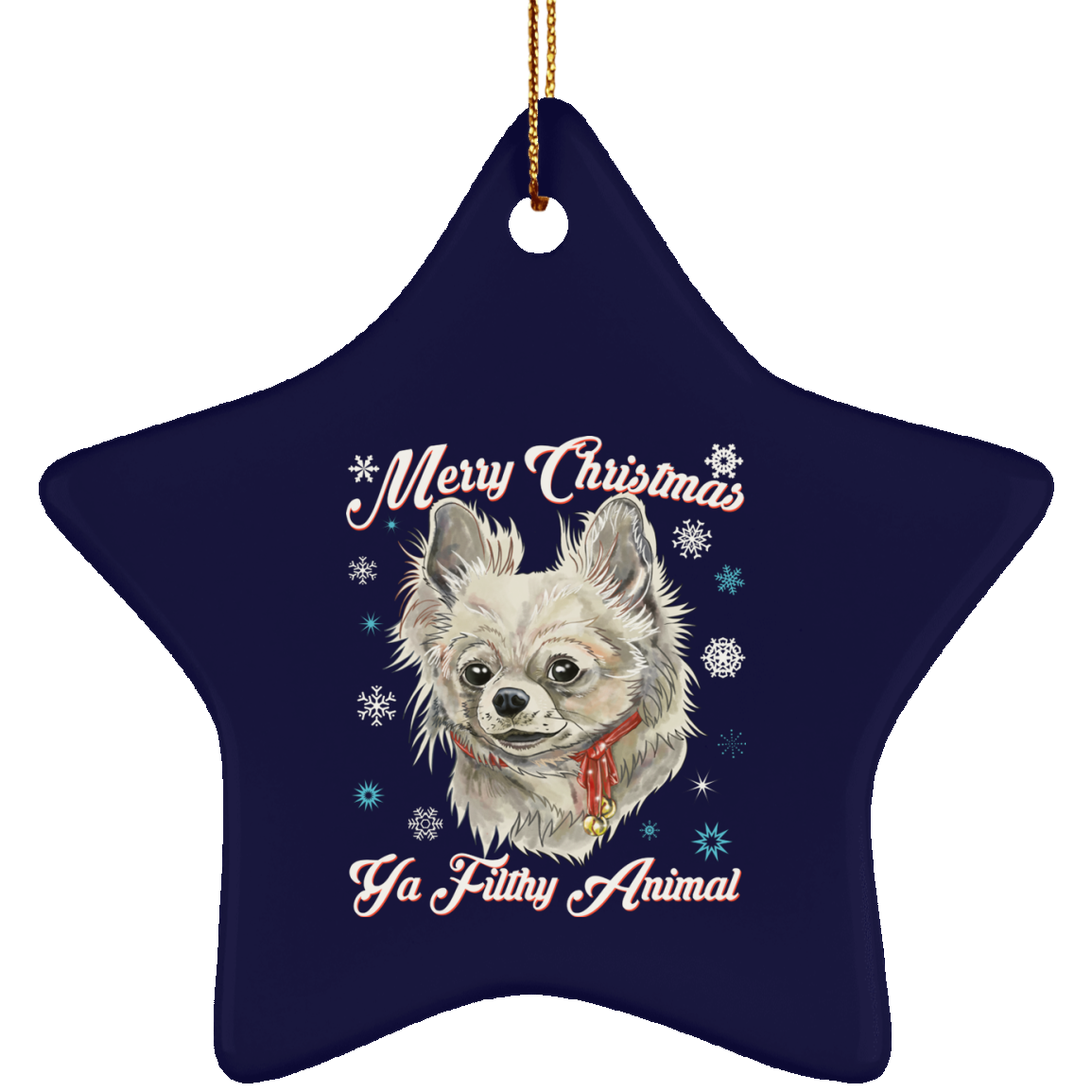 Christmas tree decorations - Chihuahua Dog - GoneBold.gift