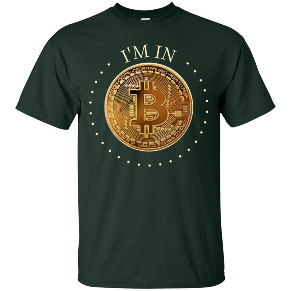 I'm In Adult Unisex Bitcoin T-Shirt - GoneBold.gift