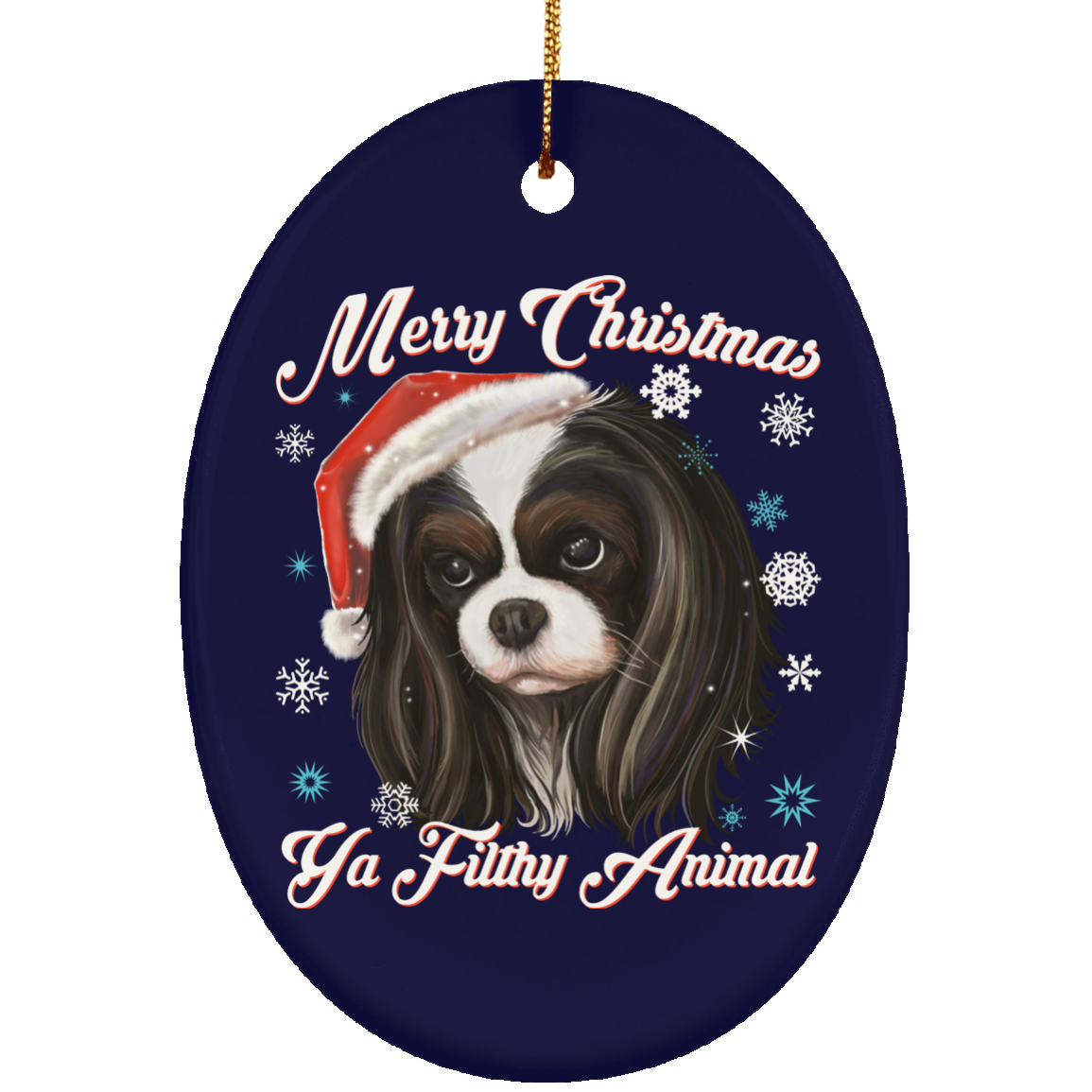 Christmas tree decorations - Cavalier King Charles Spaniel - GoneBold.gift
