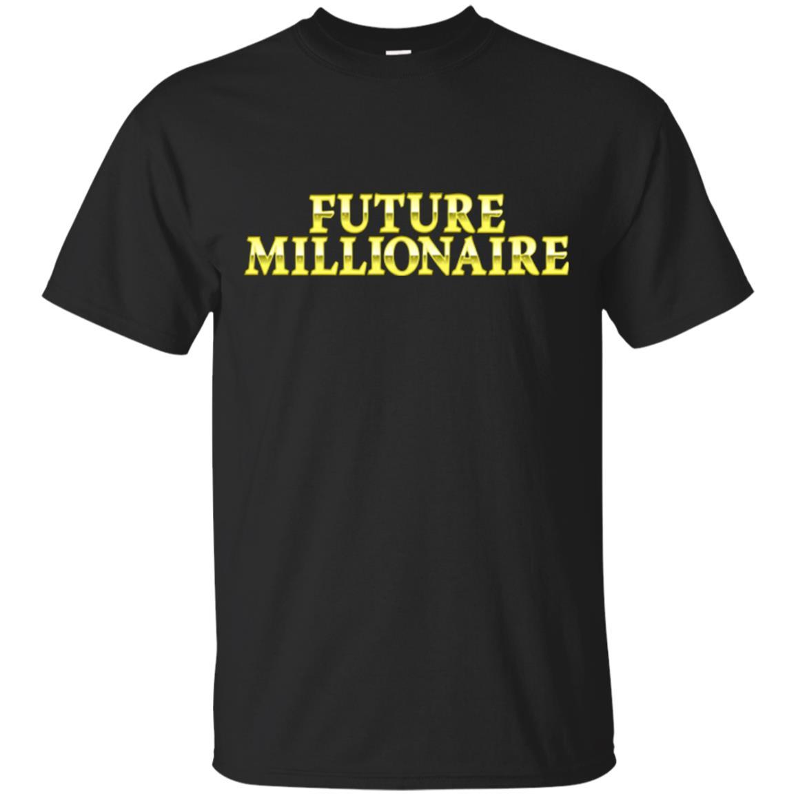 Future Millionaire Unisex Tees - GoneBold.gift