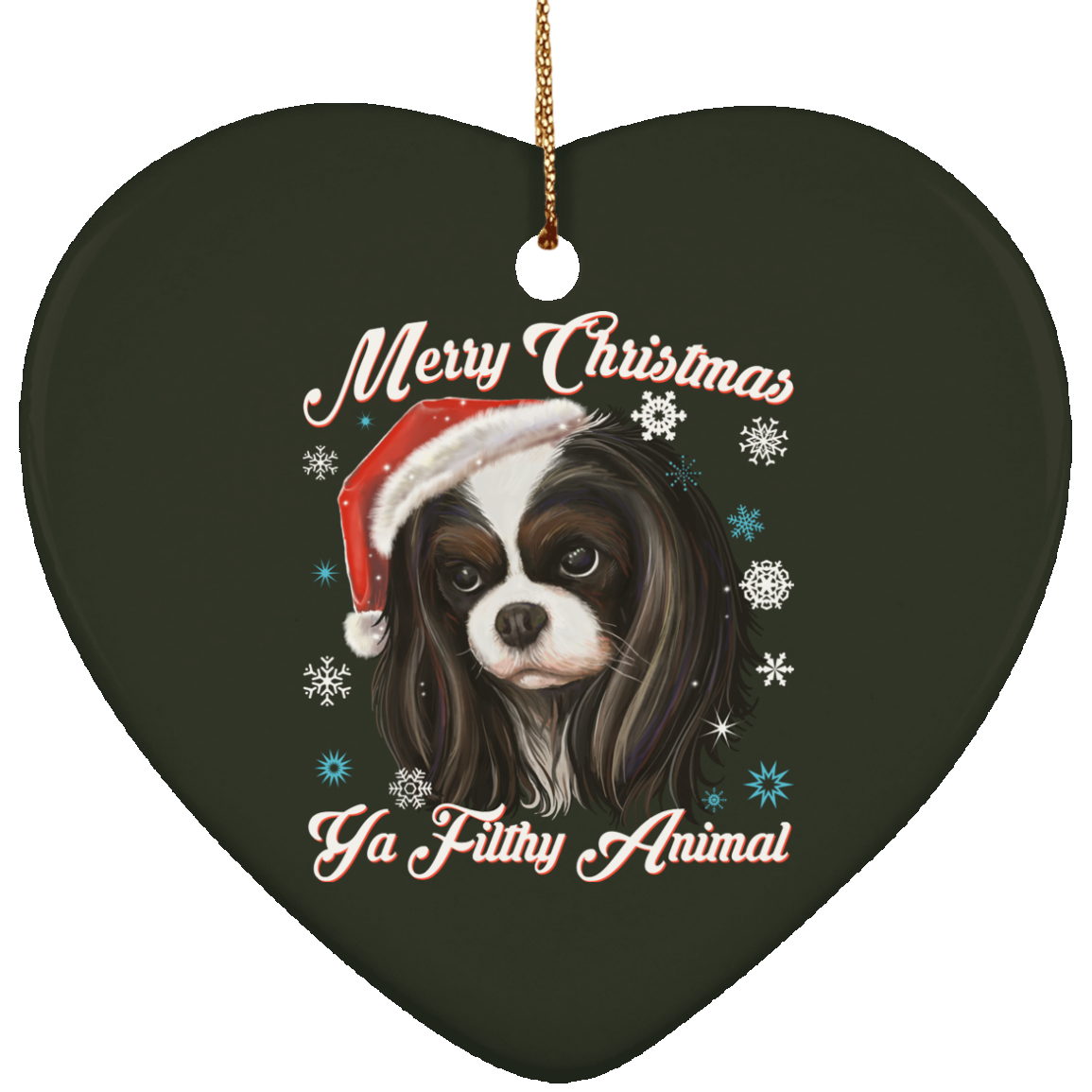 Christmas tree decorations - Cavalier King Charles Spaniel - GoneBold.gift