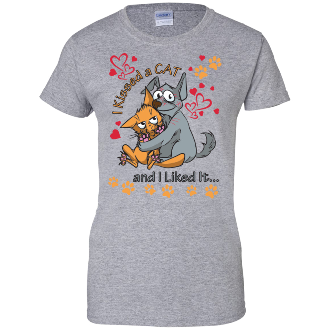 I Kissed A Cat And I Liked It - Pick Your Shirt or Hoodie - GoneBold.gift
