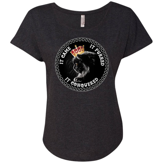 It Came It Purred It Conquered Cat Lovers Tees & Hoodies - GoneBold.gift