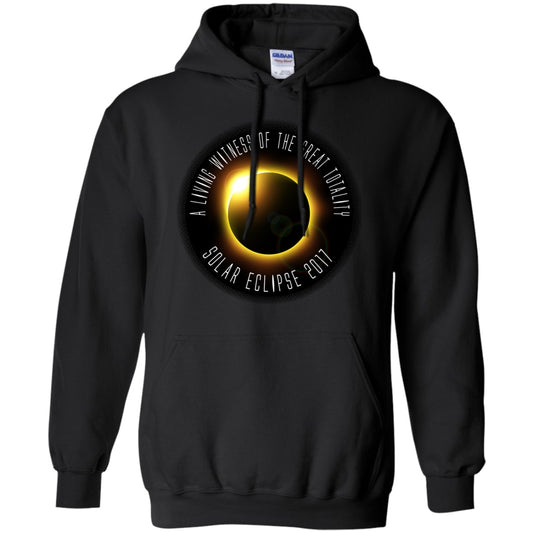 Solar Eclipse Hoodies Unisex -  Witness Golden Eclipse - GoneBold.gift