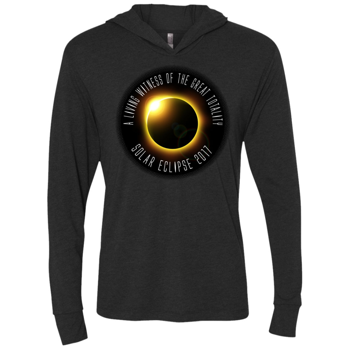 Solar Eclipse Hoodies Unisex -  Witness Golden Eclipse - GoneBold.gift