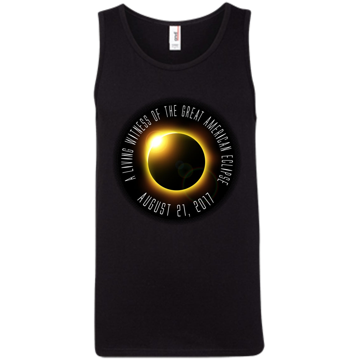 Solar Eclipse Unisex Shirts - A Living Witness - GoneBold.gift