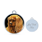 Ruby Cavalier King Charles Spaniel Oval Pendant Necklace & Bangle - GoneBold.gift