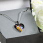 French Bulldog Heart Luxury Necklace & Adjustable Pendant - GoneBold.gift