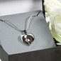 Cavalier King Charles Spaniel Jewelry - Tricolor Cavalier Luxury Stainless Steal Necklace and Bangle - GoneBold.gift