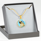 Pug Love 18K Real Gold Finish Necklace With Pendant (Engrave Option Available) - GoneBold.gift
