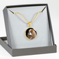 Cavalier King Charles 18k Gold Finish Necklace and Bngle - GoneBold.gift