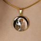 Cavalier King Charles 18k Gold Finish Necklace and Bngle - GoneBold.gift
