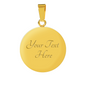 Pug Love 18K Real Gold Finish Necklace With Pendant (Engrave Option Available) - GoneBold.gift
