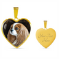 Optional Engraving Cavalier 18k Gold Finish Necklace and Bangle - GoneBold.gift