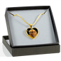 Ruby Cavalier King Charles Spaniel Heart Necklace & Bangle - GoneBold.gift