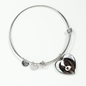 Cavalier King Charles Spaniel Jewelry - Tricolor Cavalier Luxury Stainless Steal Necklace and Bangle - GoneBold.gift