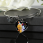 French Bulldog Heart Luxury Necklace & Adjustable Pendant - GoneBold.gift
