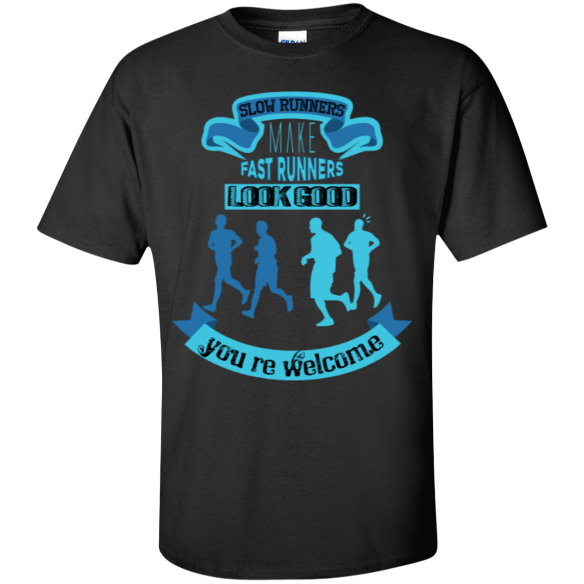 SLOW RUNNERS - Custom Ultra Cotton T-Shirt - GoneBold.gift
