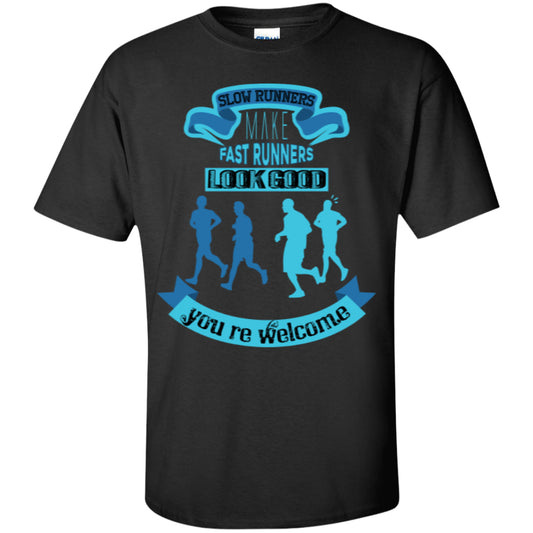 SLOW RUNNERS - Custom Ultra Cotton T-Shirt - GoneBold.gift
