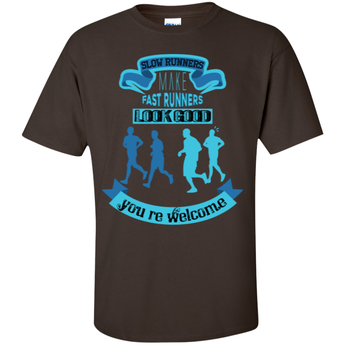SLOW RUNNERS - Custom Ultra Cotton T-Shirt - GoneBold.gift