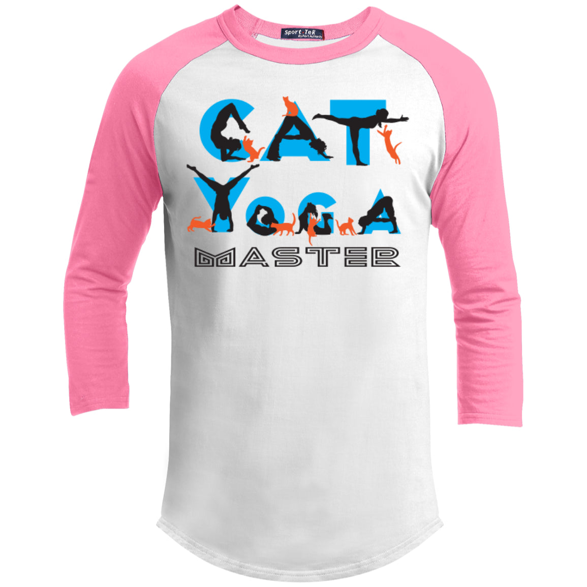 CAT YOGA MASTER -  Sporty Tee Shirt - GoneBold.gift