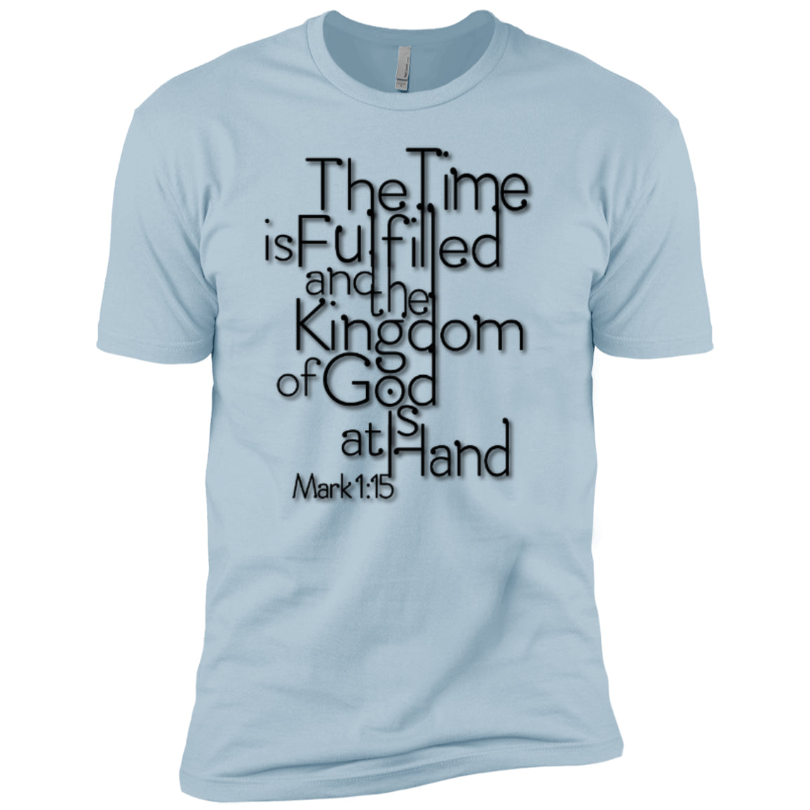 The Time Is FulfilledNext Level Premium Short Sleeve Tee - GoneBold.gift