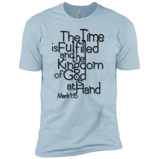 The Time Is FulfilledNext Level Premium Short Sleeve Tee - GoneBold.gift