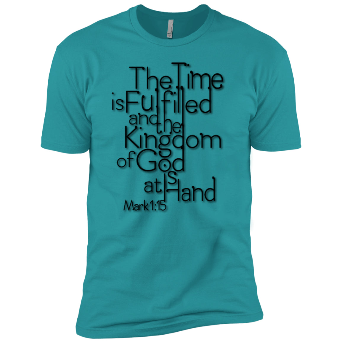 The Time Is FulfilledNext Level Premium Short Sleeve Tee - GoneBold.gift